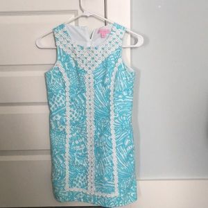 BLUE LILLY PULITZER GIRLS DRESS